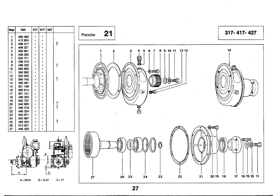 Réducteur 1/2 SIM